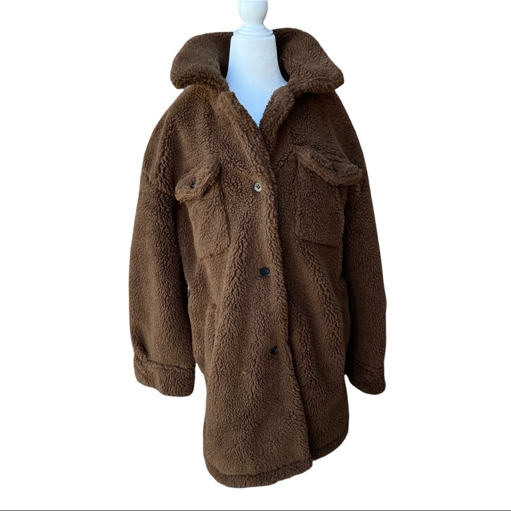 Lucky Brand Boho Teddy Bear Jacket - Picture 5 of 13